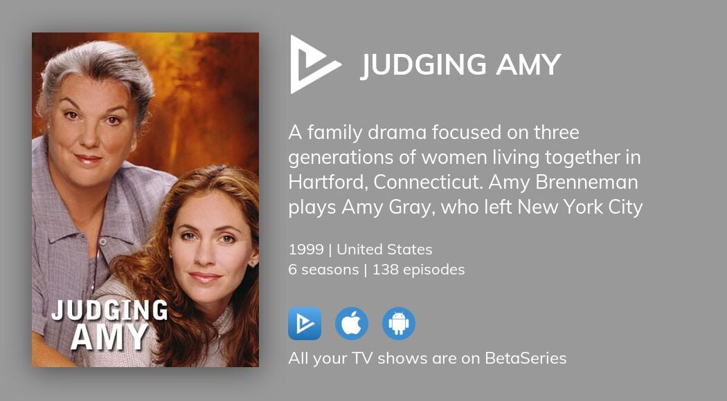 Where to watch Judging Amy TV series streaming online