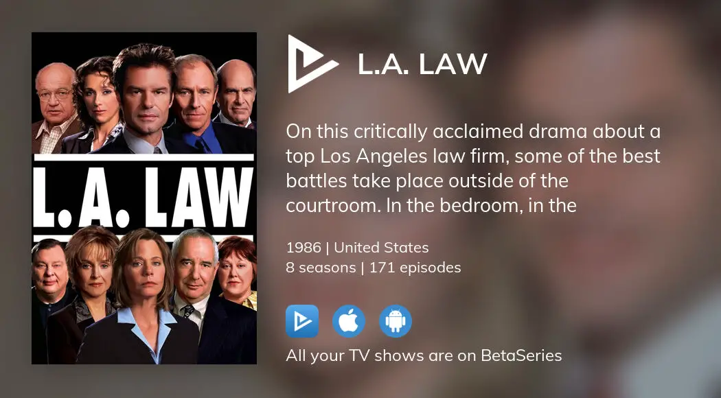 Where To Watch L.A. Law TV Series Streaming Online? | BetaSeries.com