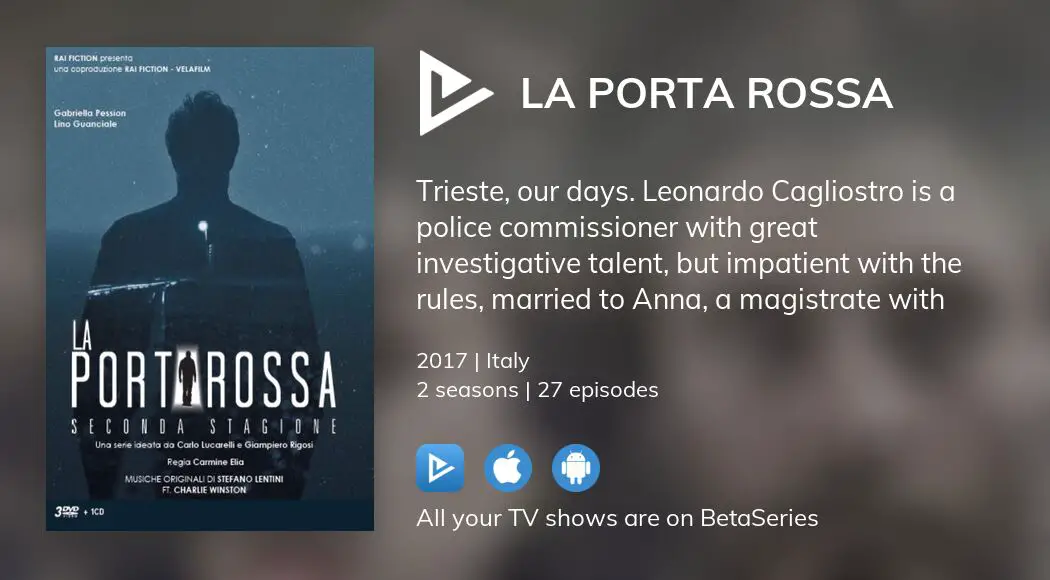Where to watch La Porta Rossa TV series streaming online?