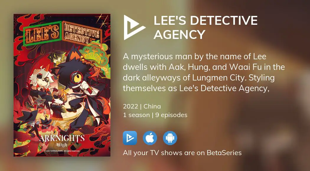 Watch Lee's Detective Agency tv series streaming online 