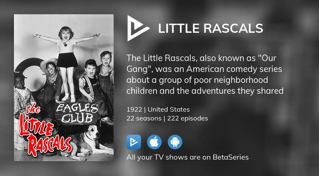 Where to watch Little Rascals TV series streaming online?