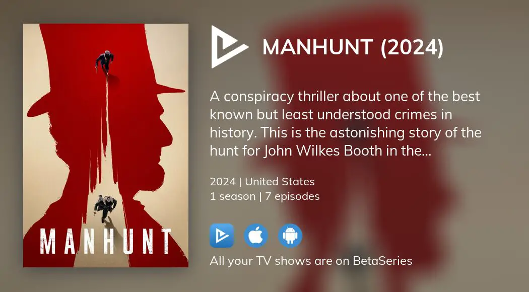 Where to watch Manhunt (2024) TV series streaming online?