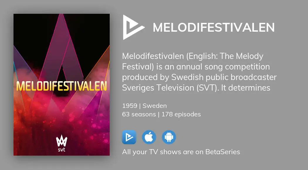 Watch Melodifestivalen tv series streaming online 