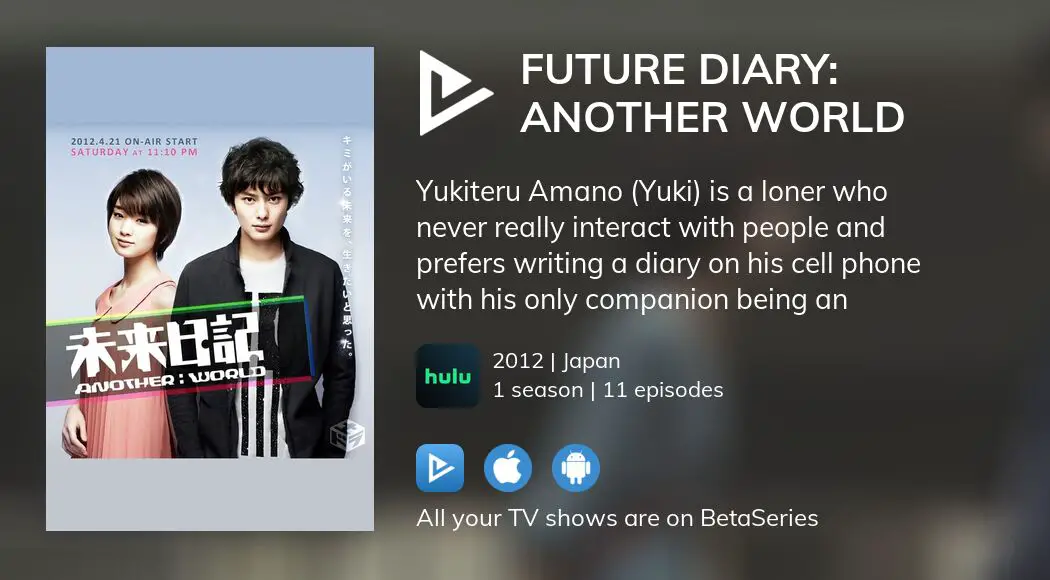 Where to watch Future Diary: Another World TV series streaming online?