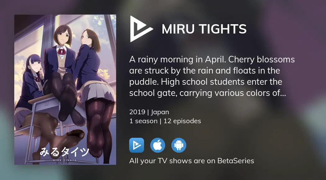 Miru Tights Web Anime Reveals 3 Main Cast Members - News - Anime