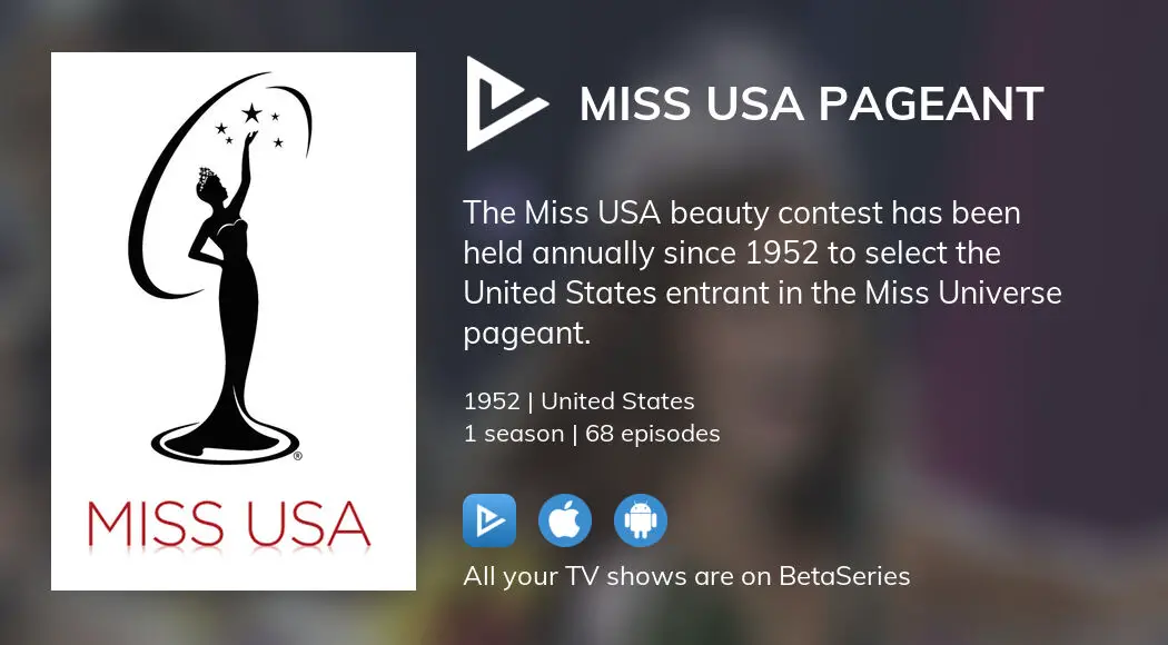 Where to watch Miss USA Pageant TV series streaming online