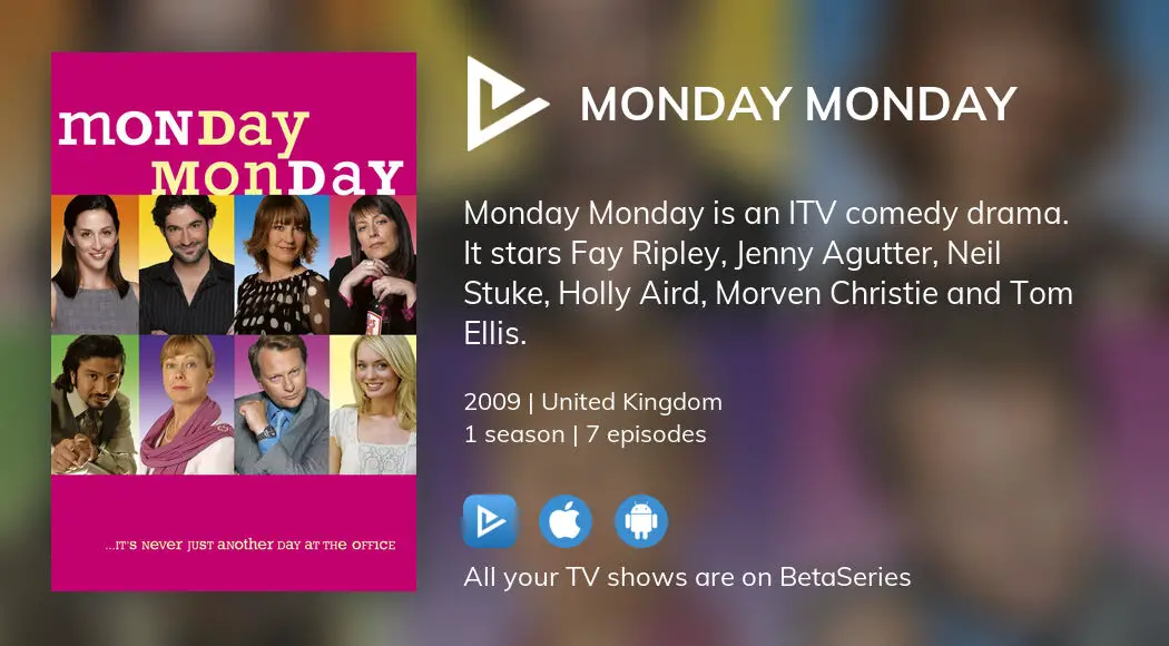 Where to watch Monday Monday TV series streaming online?