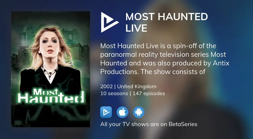 Where to watch Most Haunted Live TV series streaming online