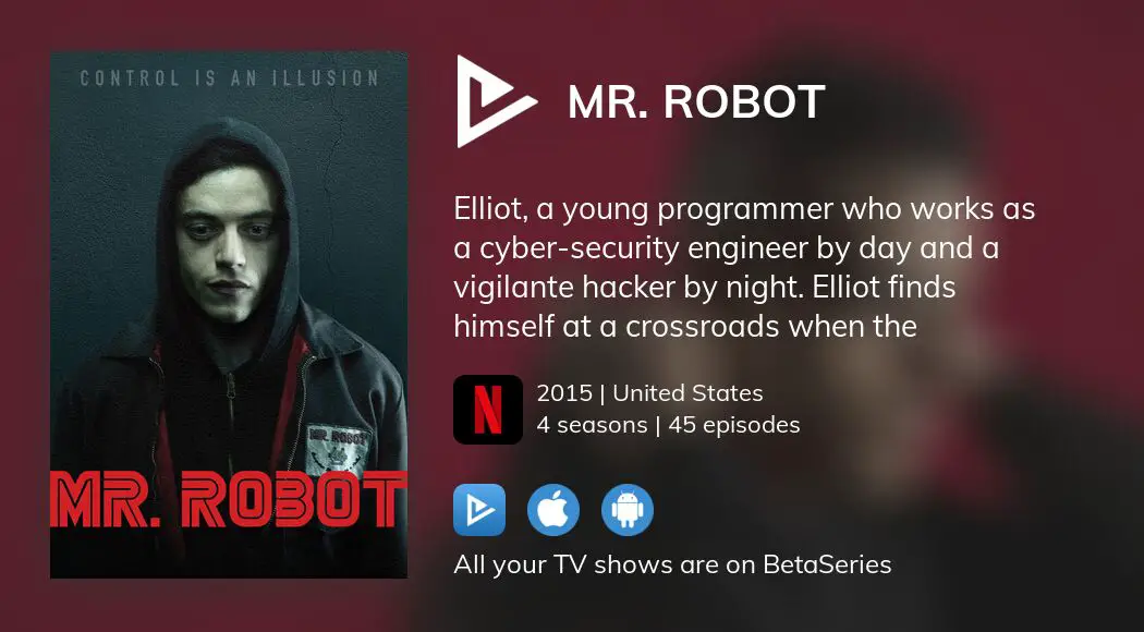 Now you can watch Mr. Robot season 1-4 on Netflix!