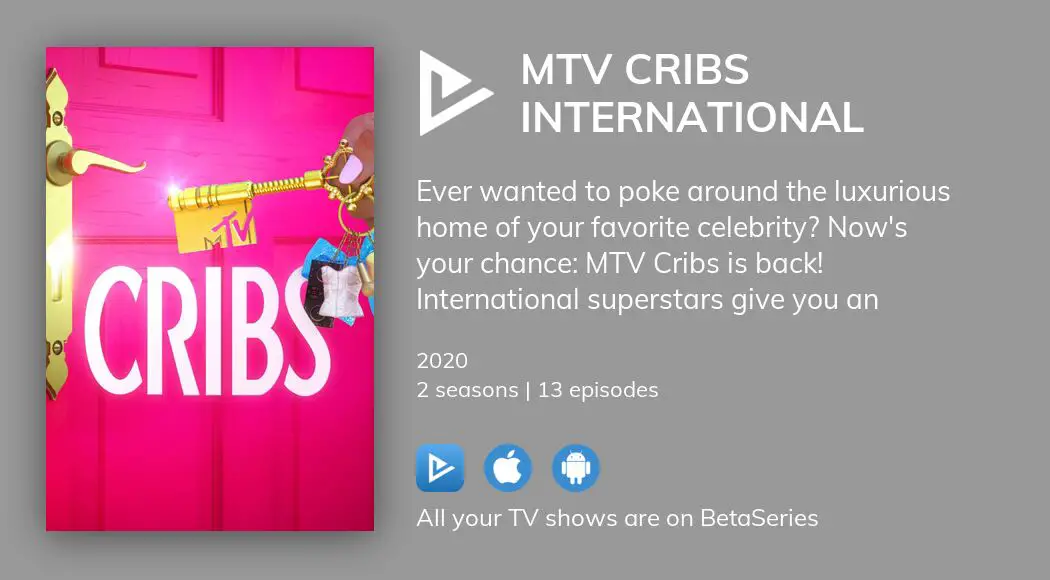 Where to watch MTV Cribs International TV series streaming online