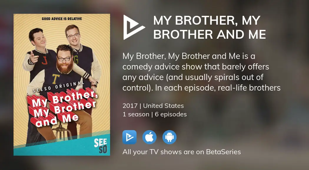 Where to watch My Brother, My Brother and Me TV series streaming online