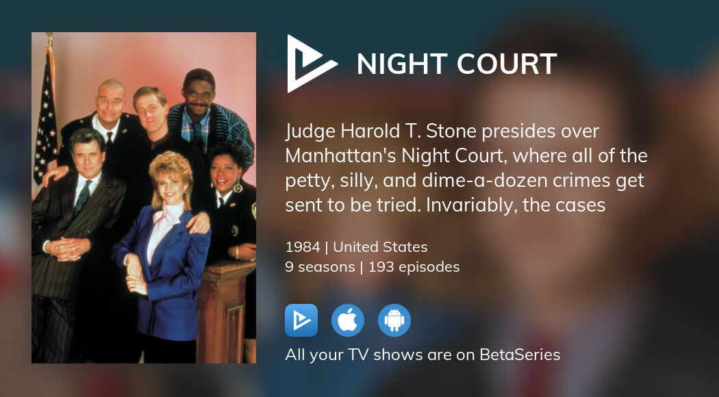 Where to watch Night Court TV series streaming online? BetaSeries com