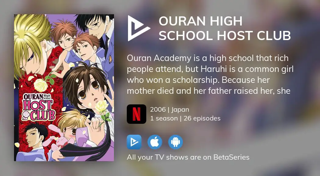 Watch Ouran High School Host Club Streaming Online