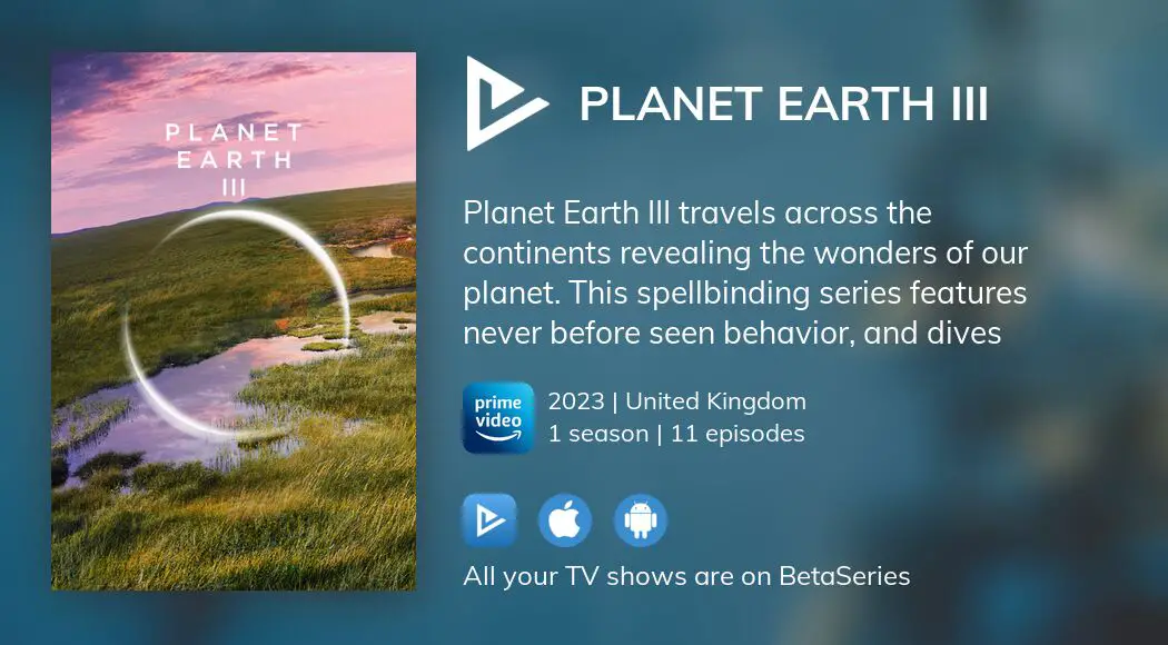 Watch Planet Earth III Streaming