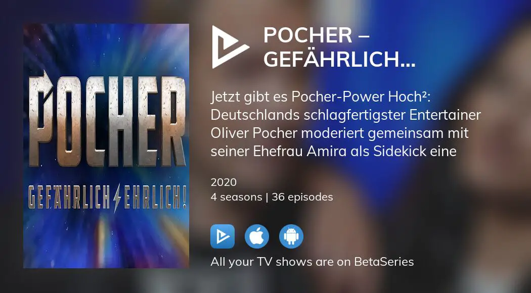 Where To Watch Pocher – Gefährlich Ehrlich! TV Series Streaming Online ...