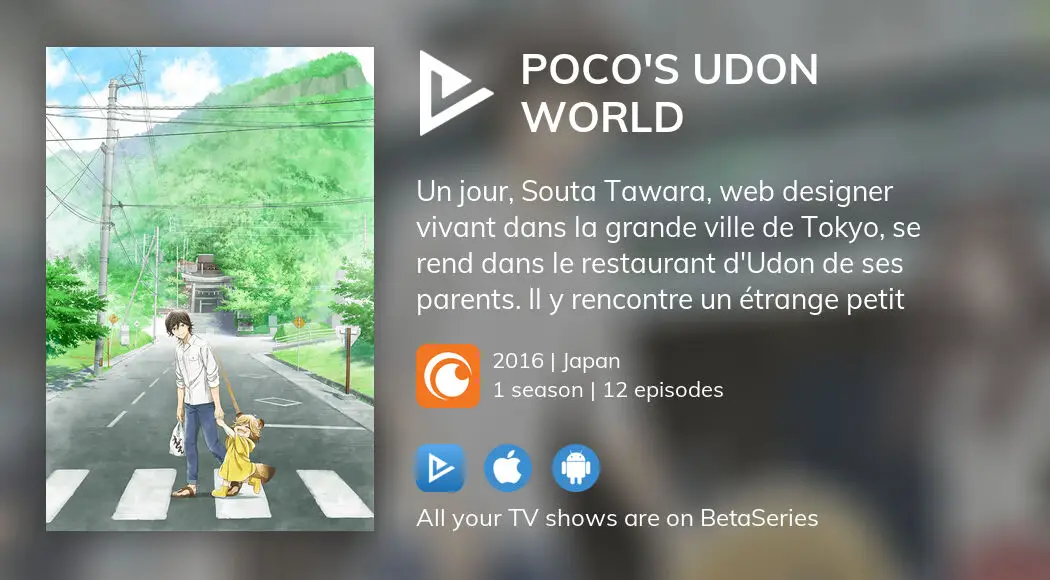 Poco's Udon World Stream Ger Sub Where to watch Poco's Udon World TV series streaming online