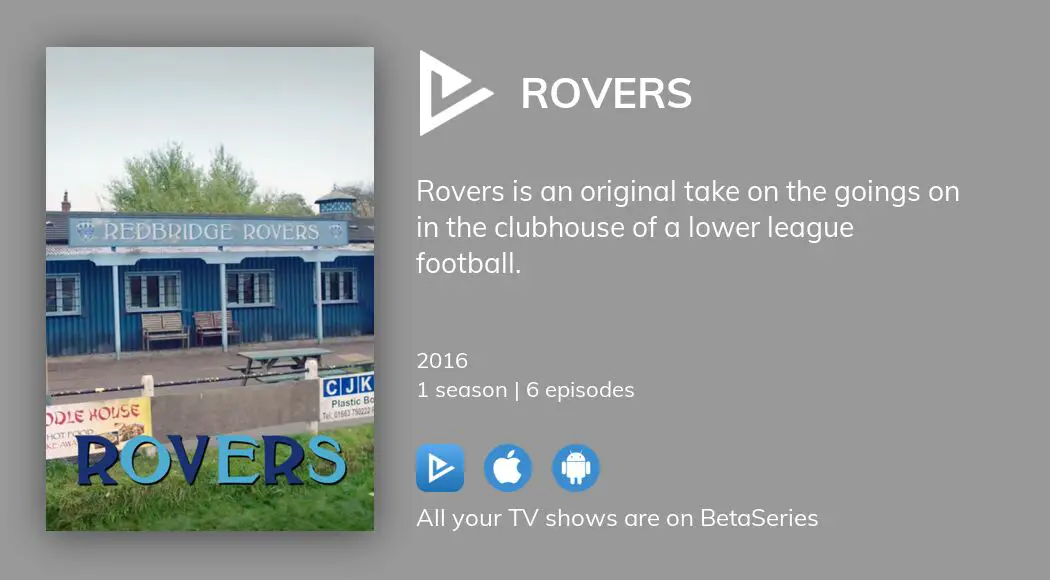 Where To Watch Rovers TV Series Streaming Online? | BetaSeries.com