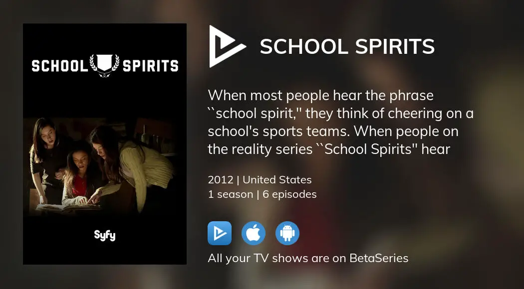 Where to watch School Spirits TV series streaming online?