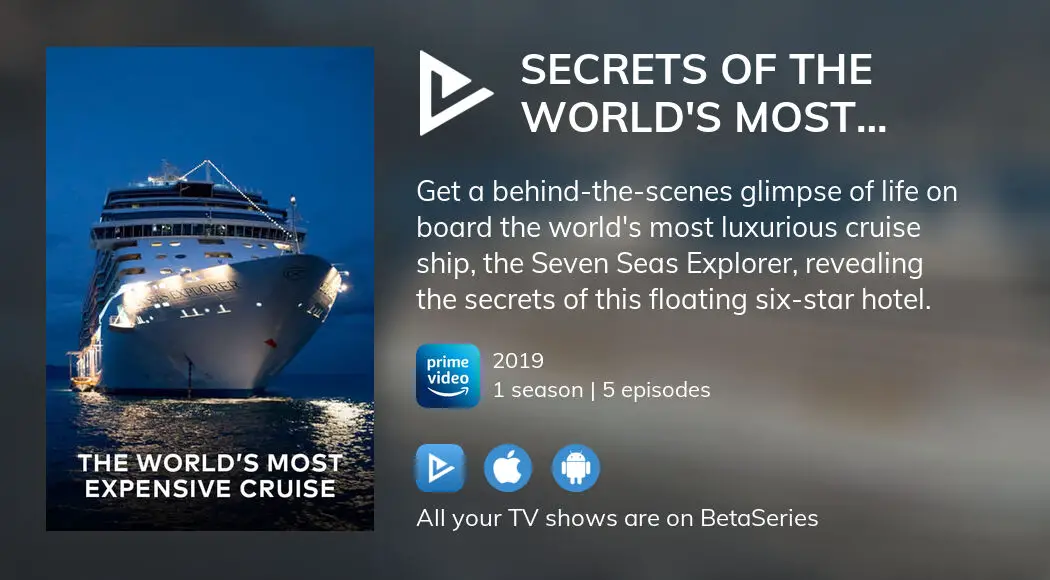 Watch Secrets of the World's Most Expensive Cruise Ships streaming