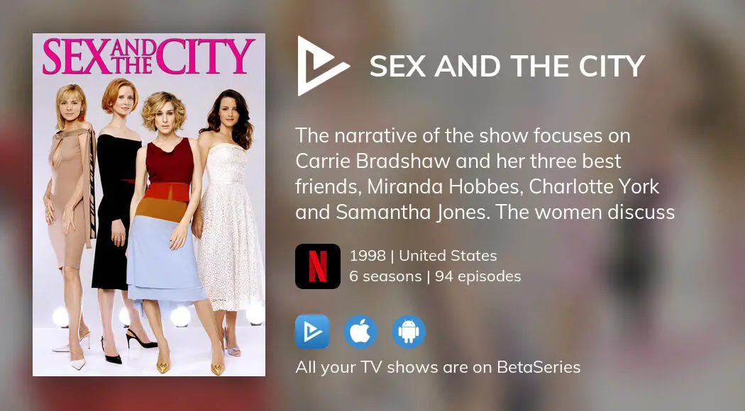 Where to watch Sex and the City TV series streaming online