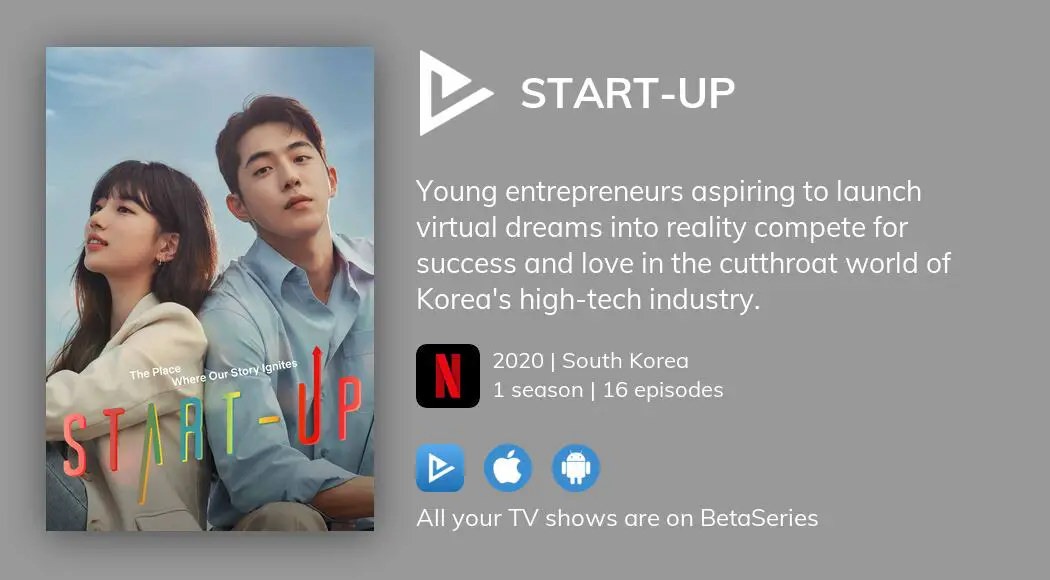 Where to watch Start-Up TV series streaming online? | BetaSeries.com