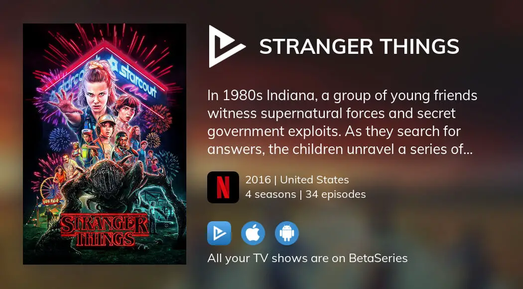 Stranger Things - streaming tv show online