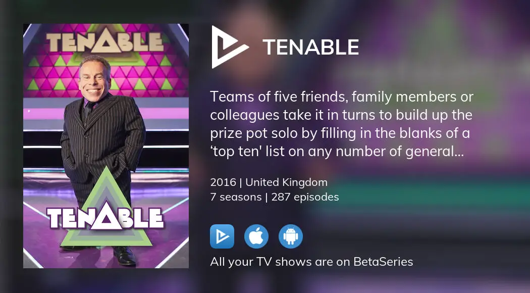 Where To Watch Tenable TV Series Streaming Online? | BetaSeries.com