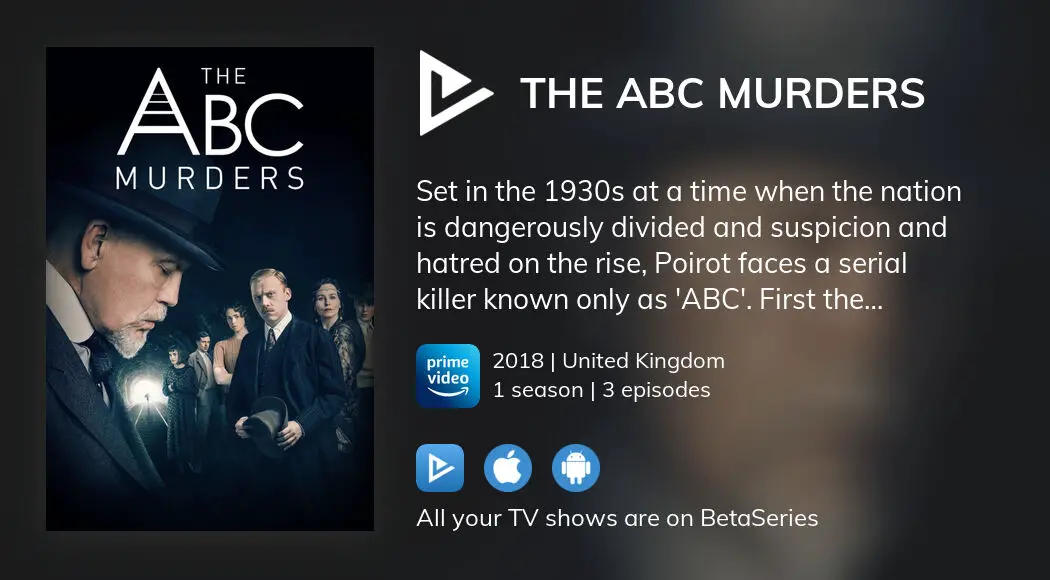 Where To Watch The ABC Murders TV Series Streaming Online? | BetaSeries.com