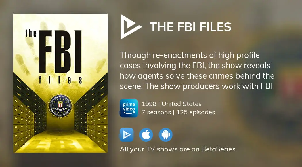 Watch The FBI Files Streaming