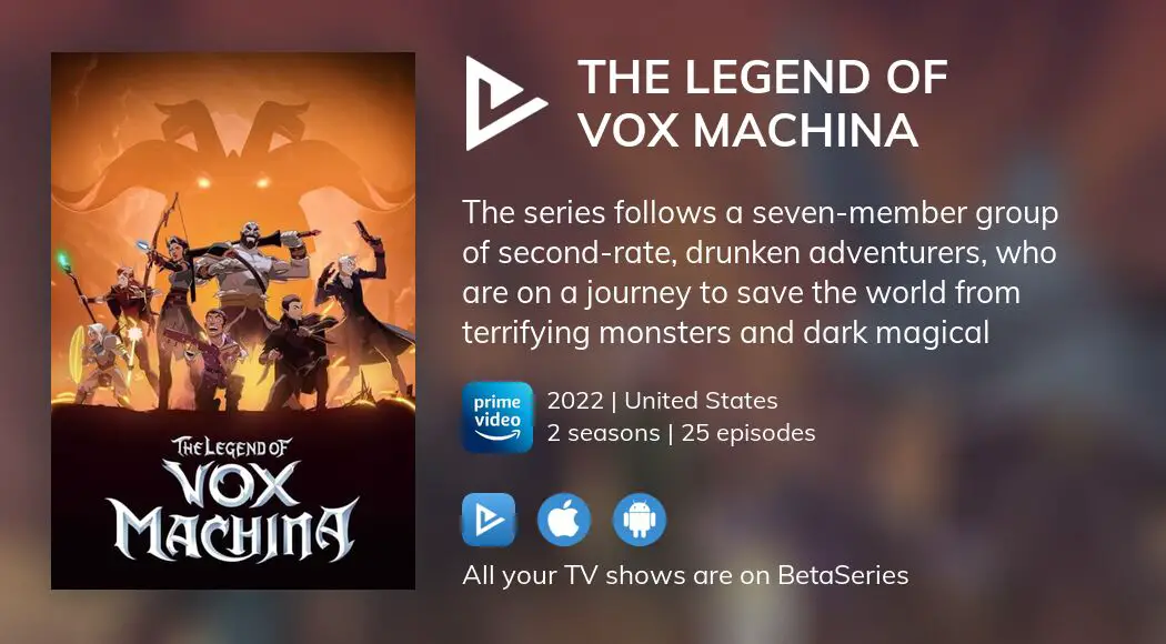 The Legend of Vox Machina Season 3 - episodes streaming online