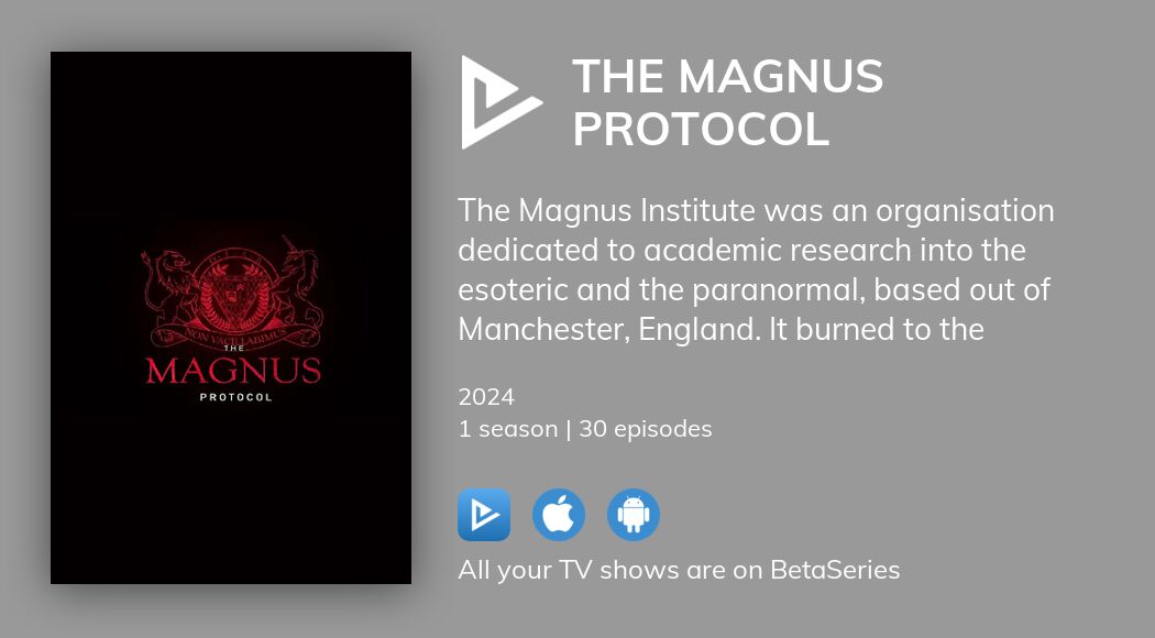 Watch The Magnus Protocol streaming