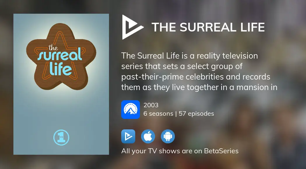 Where to watch The Surreal Life TV series streaming online