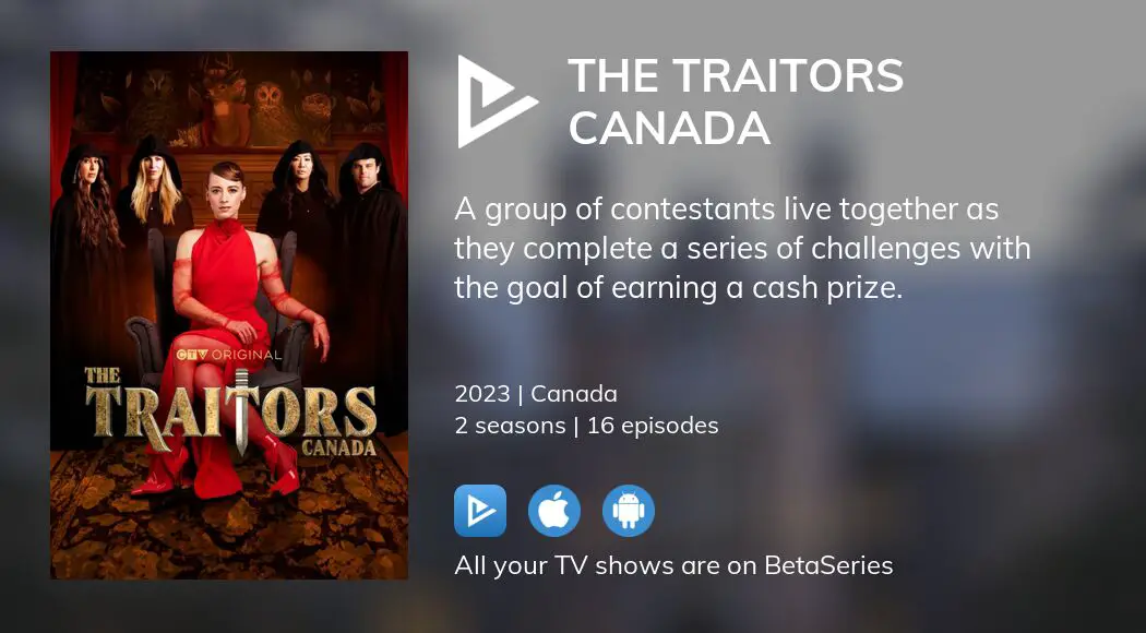 Watch The Traitors Canada Streaming | BetaSeries.com