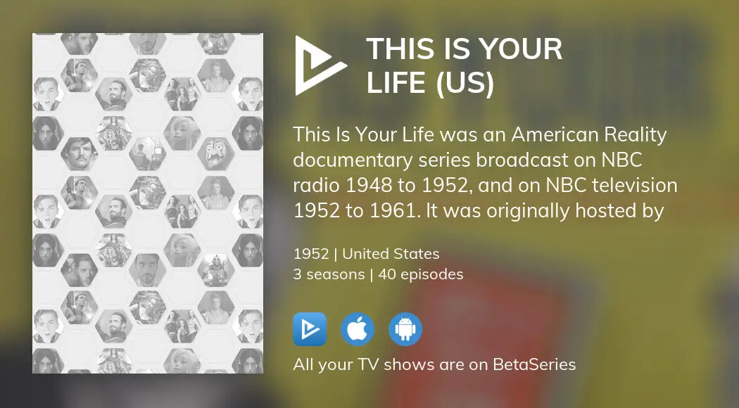 Watch This Is Your Life Us Tv Series Streaming Online Betaseries Com