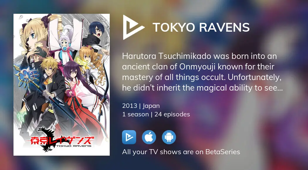 Tokyo Ravens (Original Japanese Version): Temporada 1 – TV no