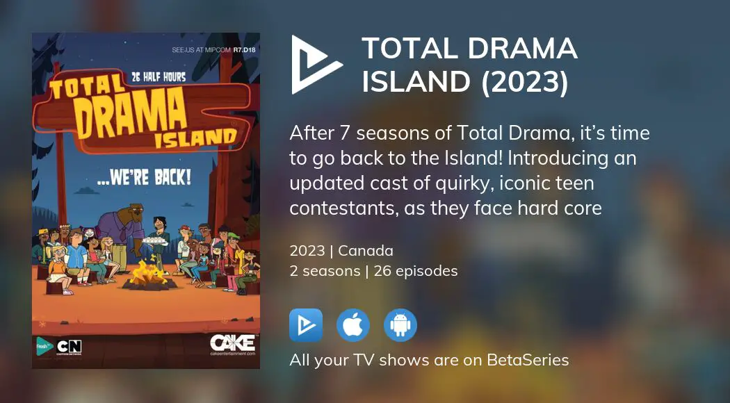 How to watch and stream Total Drama Island - 2007-2023 on Roku
