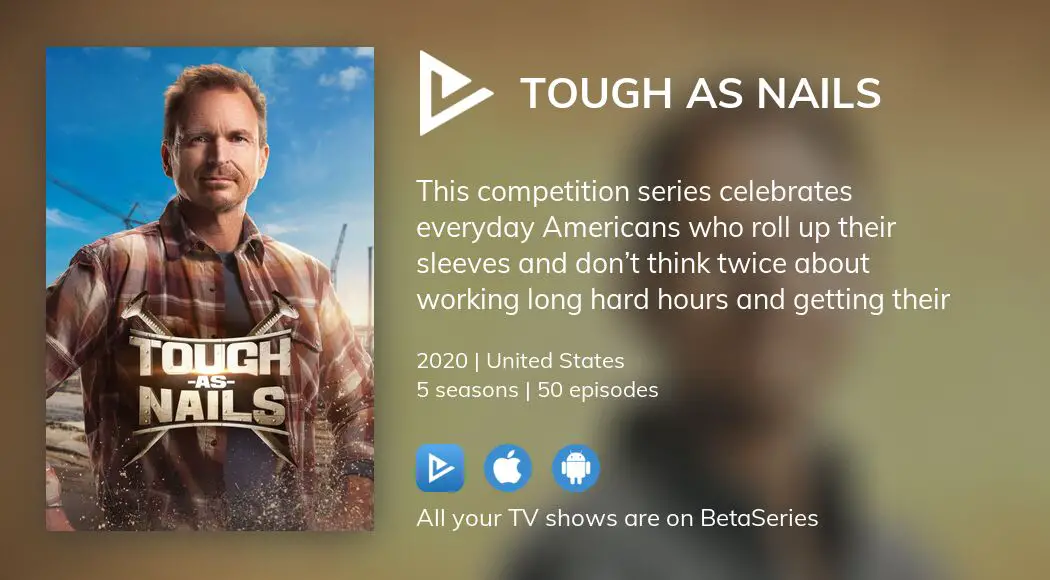 Where to watch Tough As Nails TV series streaming online?