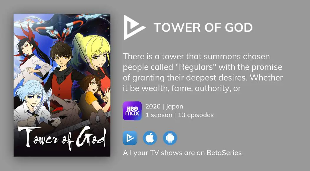 Where to watch Tower of God TV series streaming online