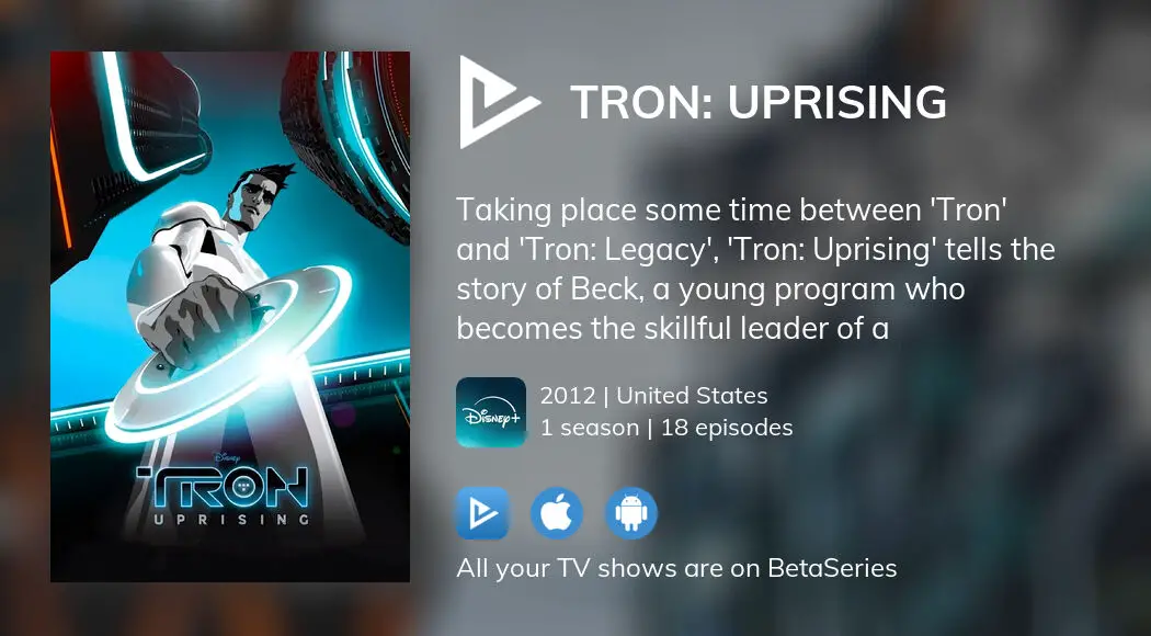  Novo pôster da animação Tron: Uprising