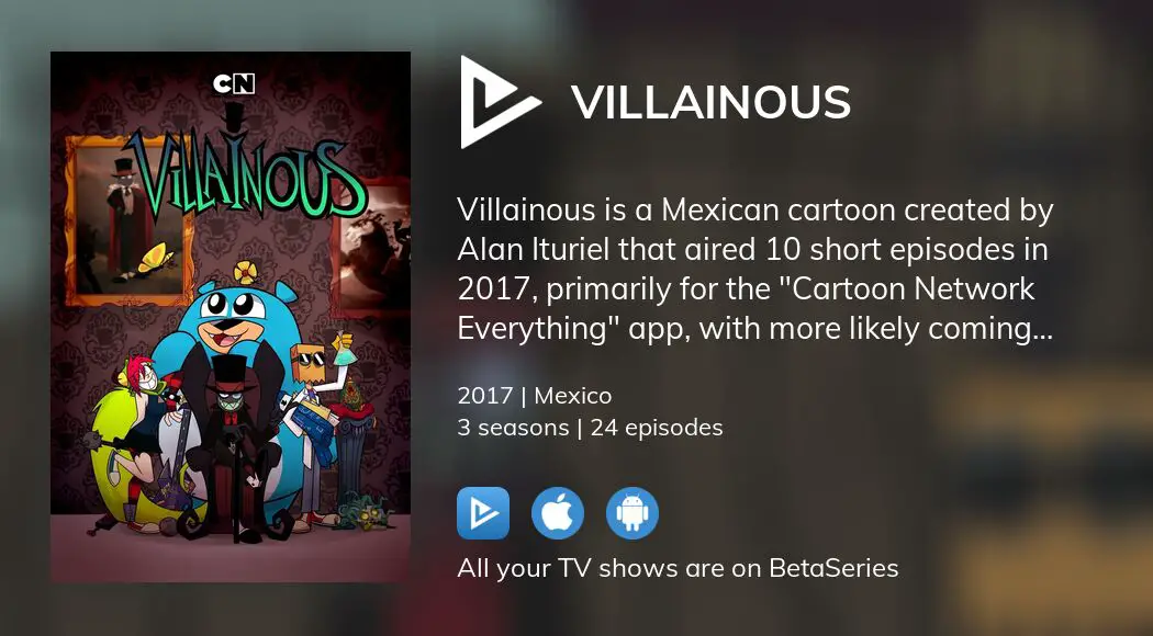 VILLAINOUS: something BIG is coming to cartoon network, AND IT IS