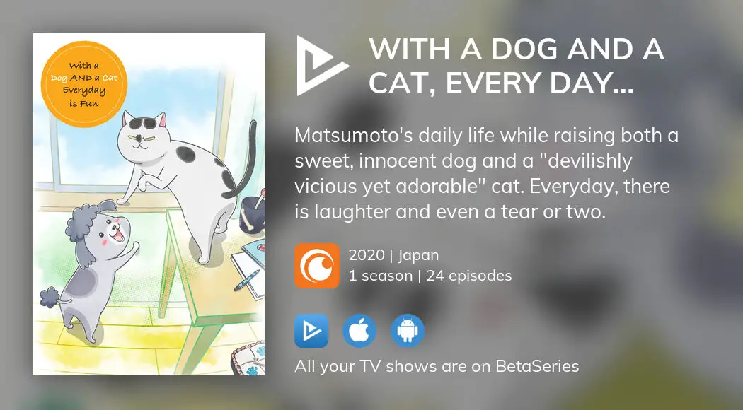 With a Dog AND a Cat, Every Day is Fun Brushing - Watch on Crunchyroll