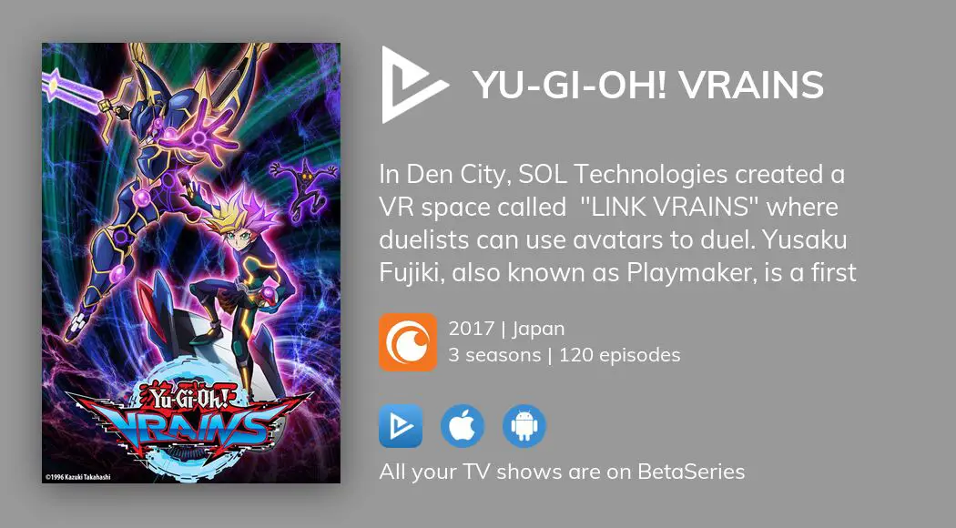 Anime Yu-Gi-Oh VRAINS vai terminar com 120 episódios