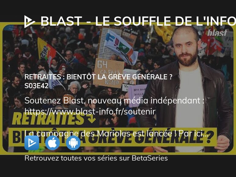 Regarder Blast Le Souffle De Linfo Saison 3 épisode 42 En Streaming