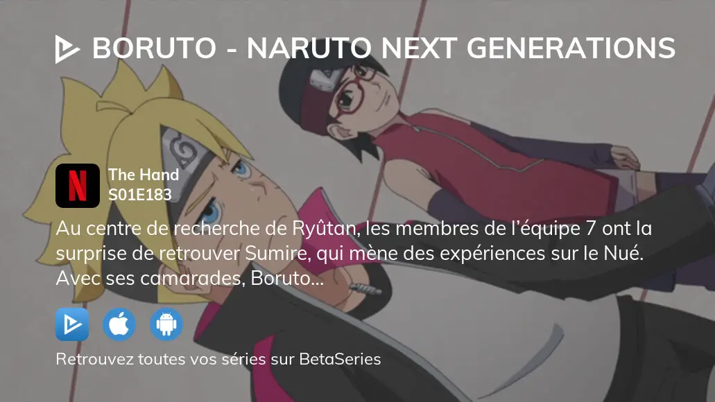 O Regarder Boruto Naruto Next Generations Saison Pisode En Streaming Complet