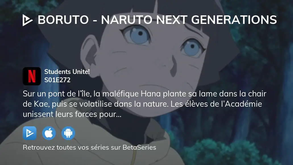 O Regarder Boruto Naruto Next Generations Saison Pisode En Streaming Complet