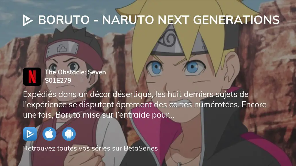 Regarder Boruto - Naruto Next Generations Saison 1 épisode 279 ...