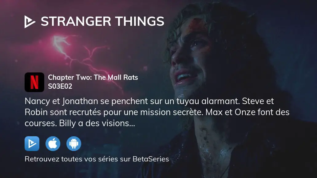 Vidéo Regarder Stranger Things saison 3 épisode 2 en streaming complet