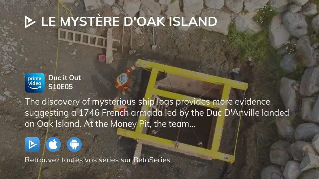 Où regarder Le Mystère d'Oak Island saison 10 épisode 5 en streaming