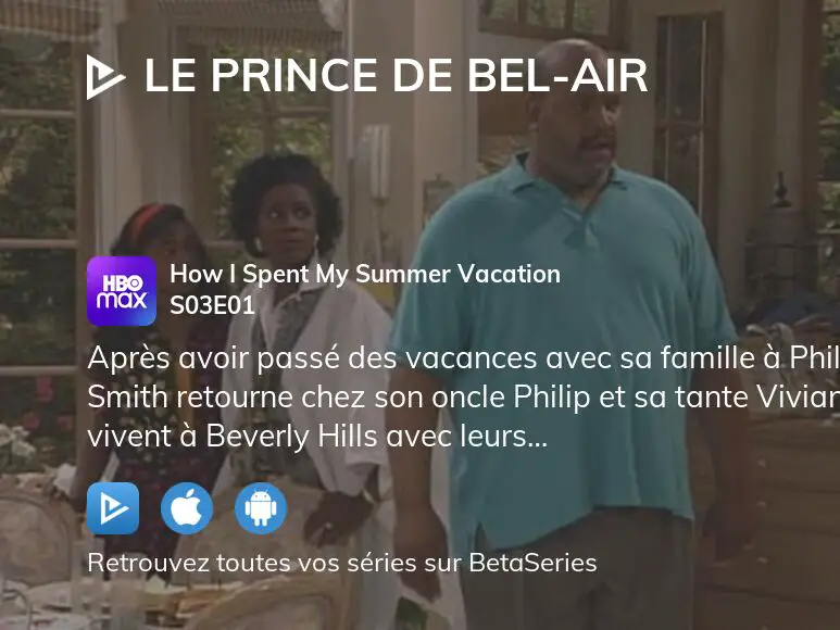 Regarder Le Prince De Bel Air Saison Pisode Streaming Complet