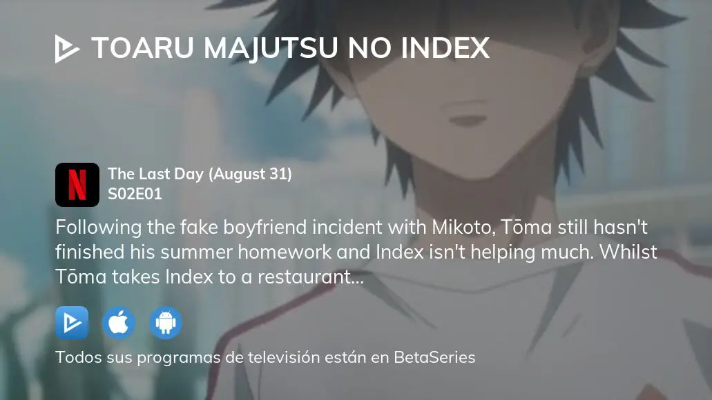 TOARU MAJUTSU NO INDEX VAI TER 4 TEMPORADA - Toaru Majutsu 4